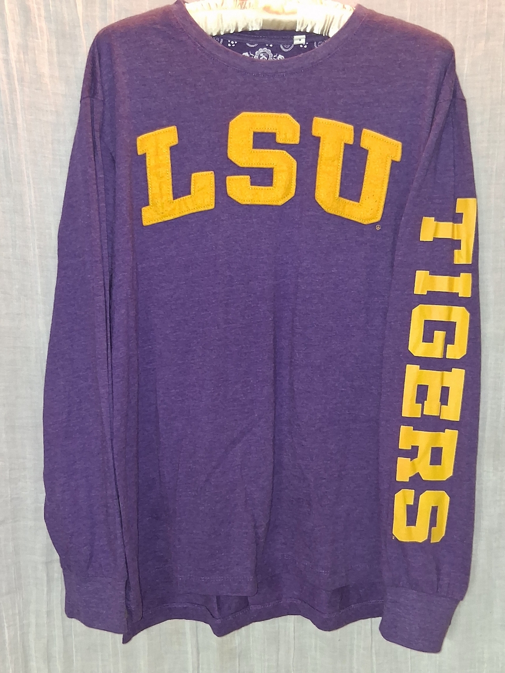 LSU Tigers Women's Purple Long Sleeve Tee - Collegiate Comfort